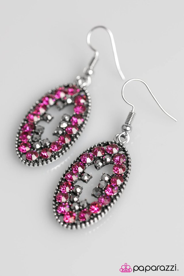 Paparazzi ♥ Midnight Mosaic - Multi ♥ Earrings