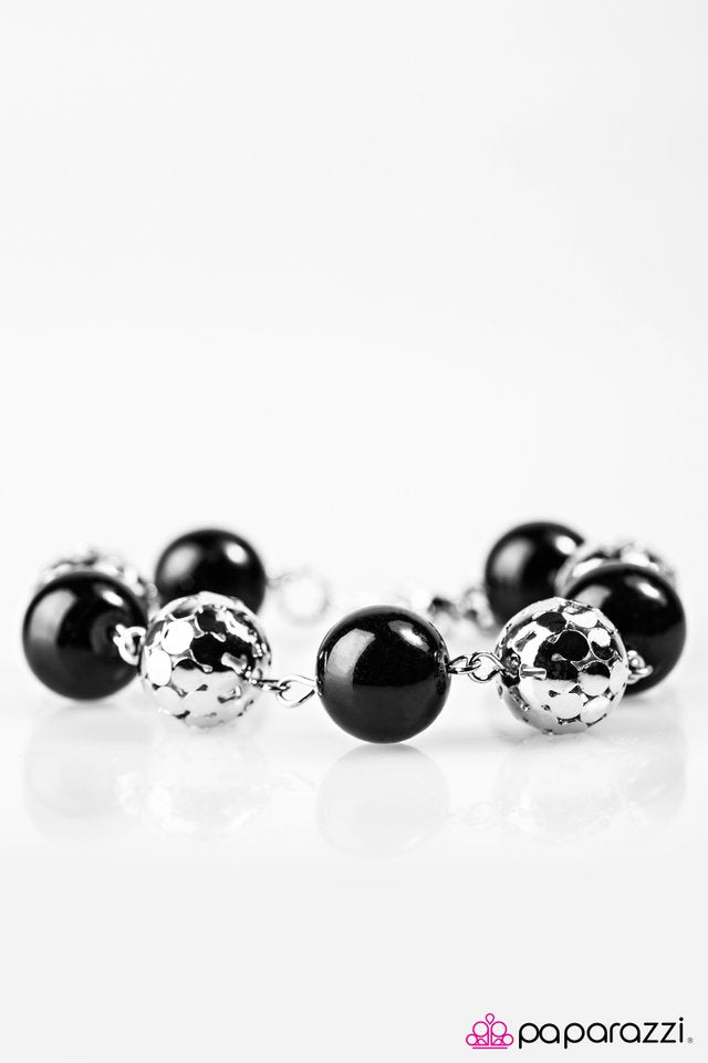 Paparazzi ♥ P.S. I Love You - Black ♥ Bracelet