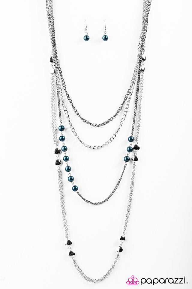 Paparazzi ♥ Endless POSH-ibilities! - Blue ♥ Necklace