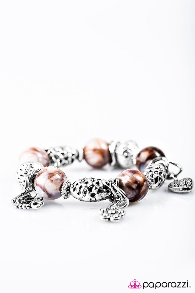 Paparazzi ♥ Come To Think Of It... - Brown ♥ Bracelet
