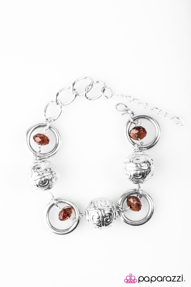 Paparazzi ♥ So Much Drama - Brown ♥ Bracelet