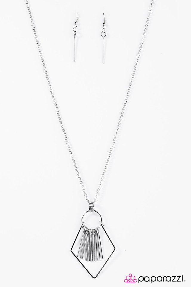 Paparazzi ♥ Dead OAR Alive - Silver ♥ Necklace