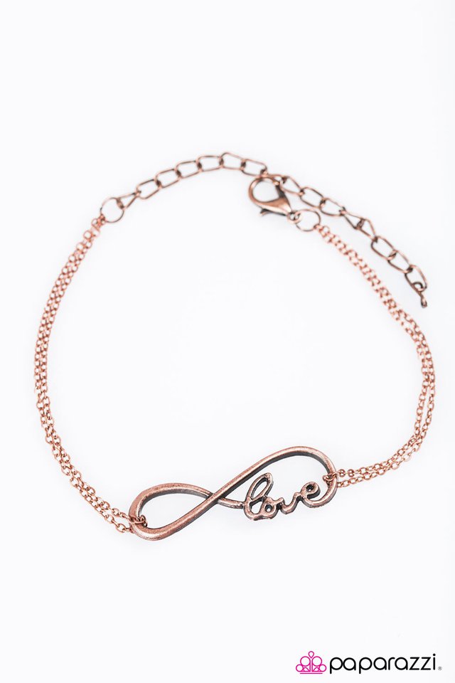 Paparazzi ♥ Lovers Leap - Copper ♥ Bracelet