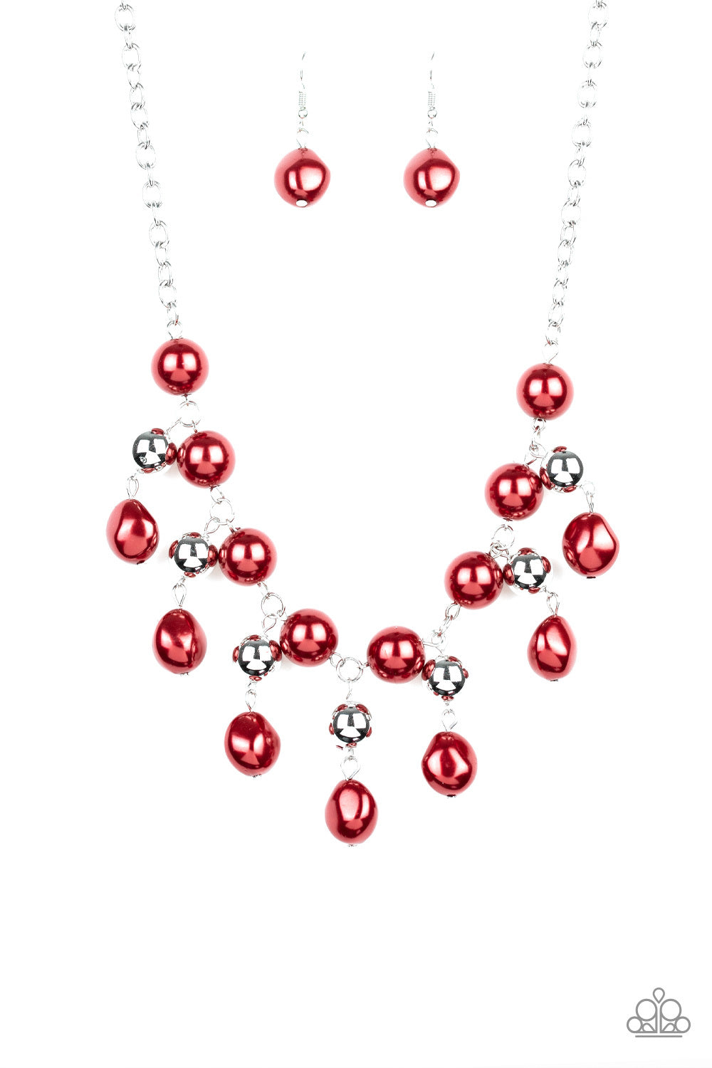Paparazzi ♥ Queen Of The Gala Red ♥ Necklace – LisaAbercrombie