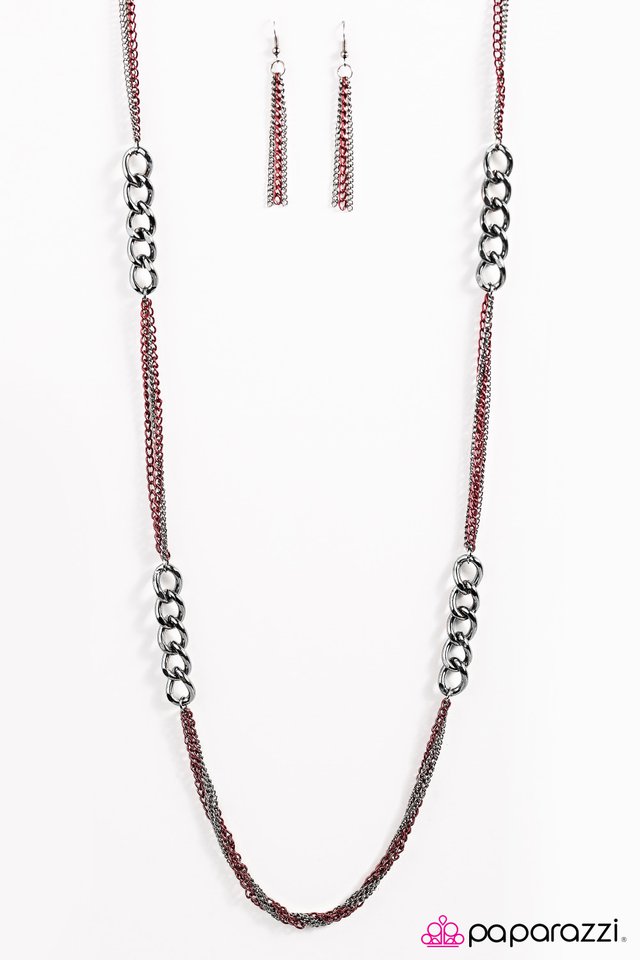 Paparazzi ♥ The World Series - Red ♥ Necklace