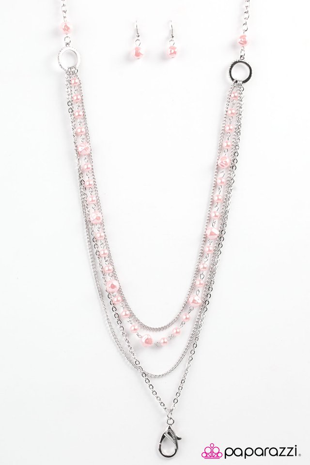 Paparazzi ♥ Feelin Bossy - Pink ♥ Lanyard