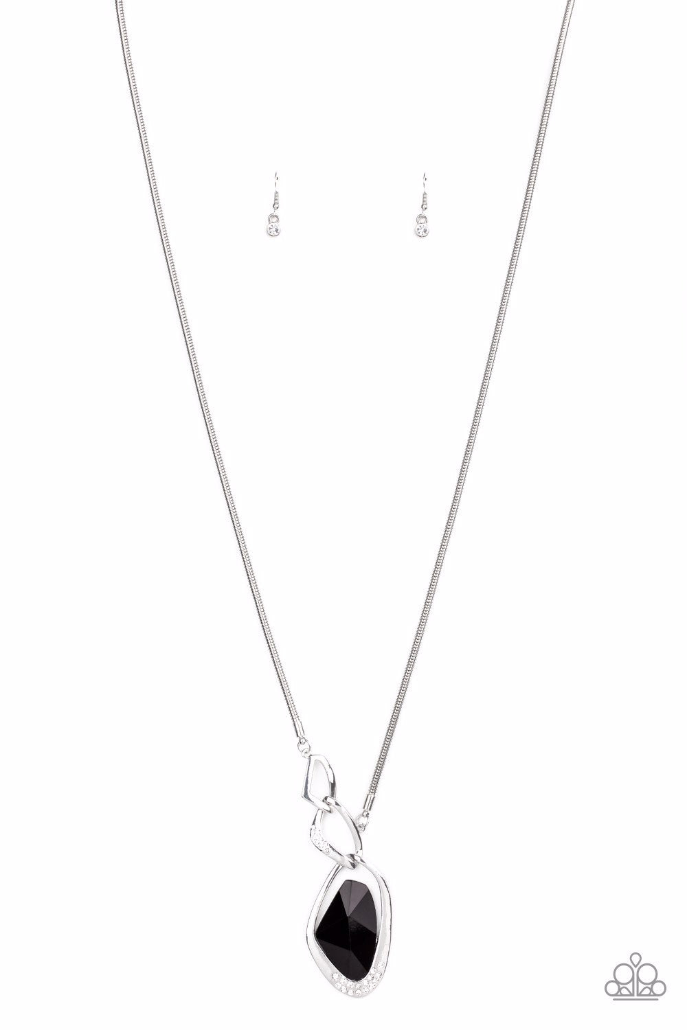 Paparazzi ♥ Optical Opulence - Black ♥ Necklace – LisaAbercrombie