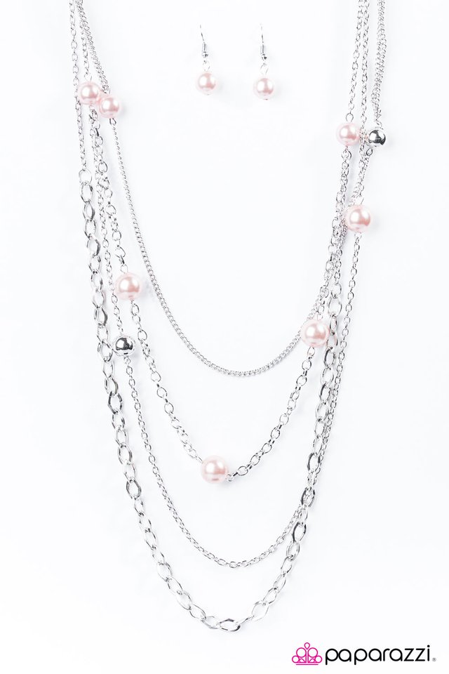 Paparazzi ♥ Lets Celebrate! - Pink ♥ Necklace