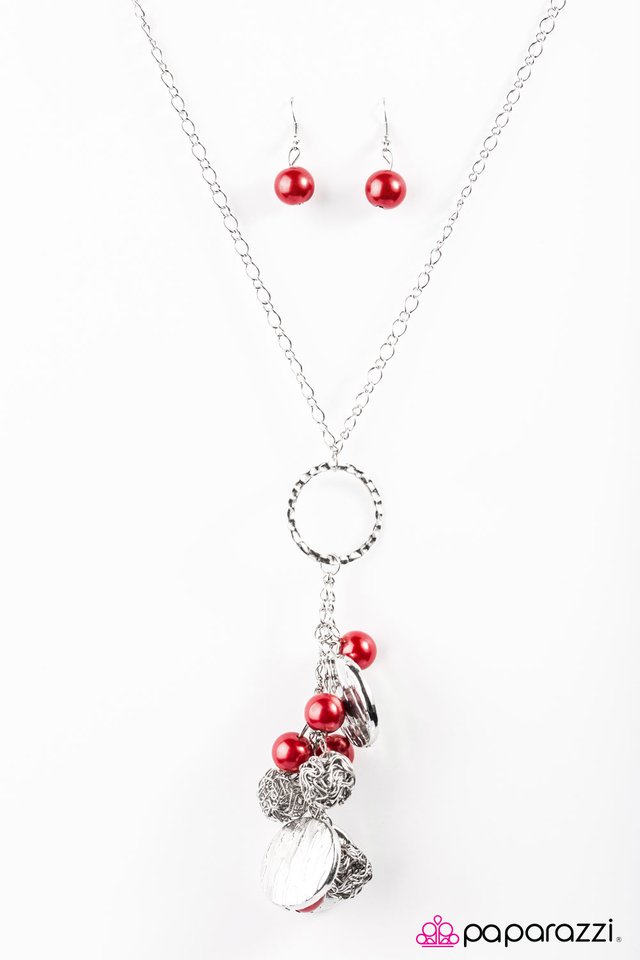 Paparazzi ♥ Sure Thing! - Red ♥ Necklace