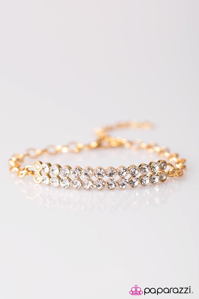 Paparazzi ♥ All Bravado - Gold ♥ Bracelet