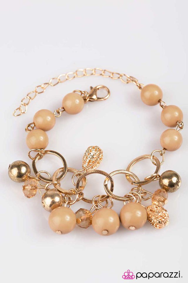Paparazzi ♥ What A Charmer - Brown ♥ Bracelet
