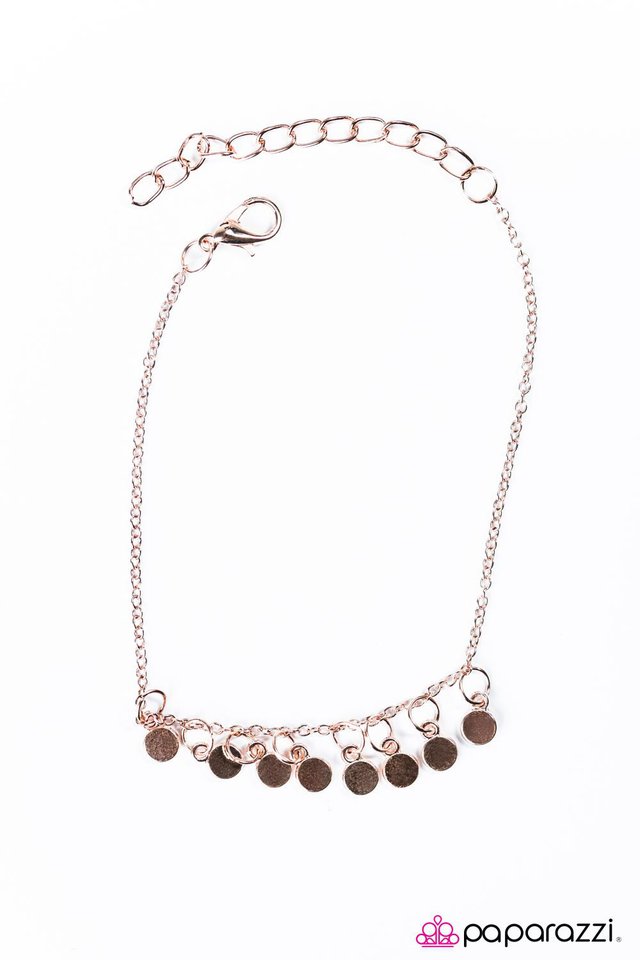 Paparazzi ♥ Spotlight Shimmer - Rose Gold ♥ Bracelet