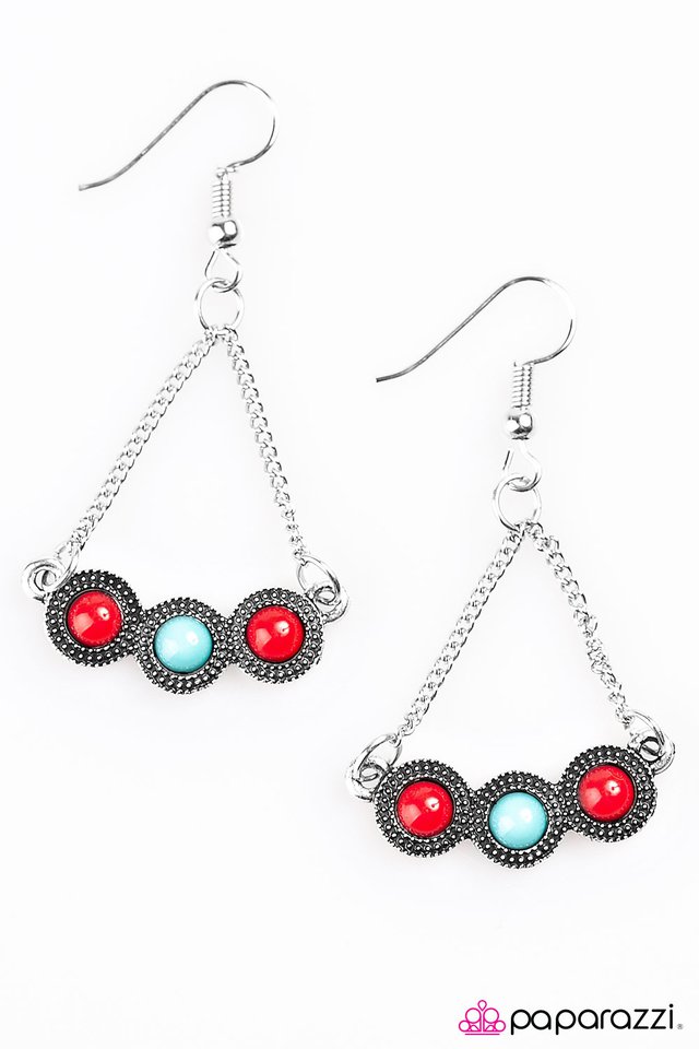 Paparazzi ♥ Mountain Music - Multi ♥ Earrings