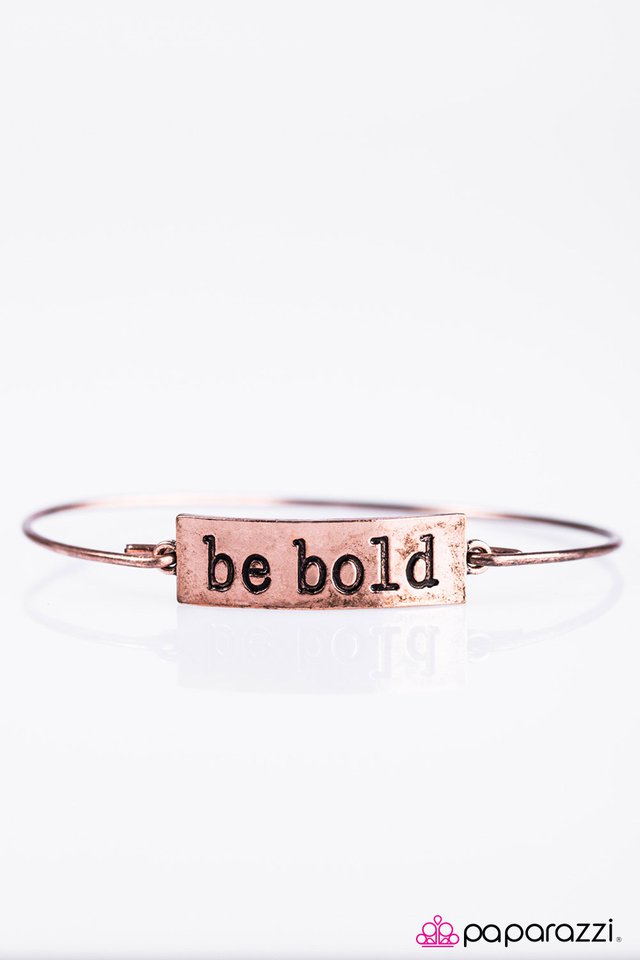 Paparazzi ♥ Be Bold - Copper ♥ Bracelet