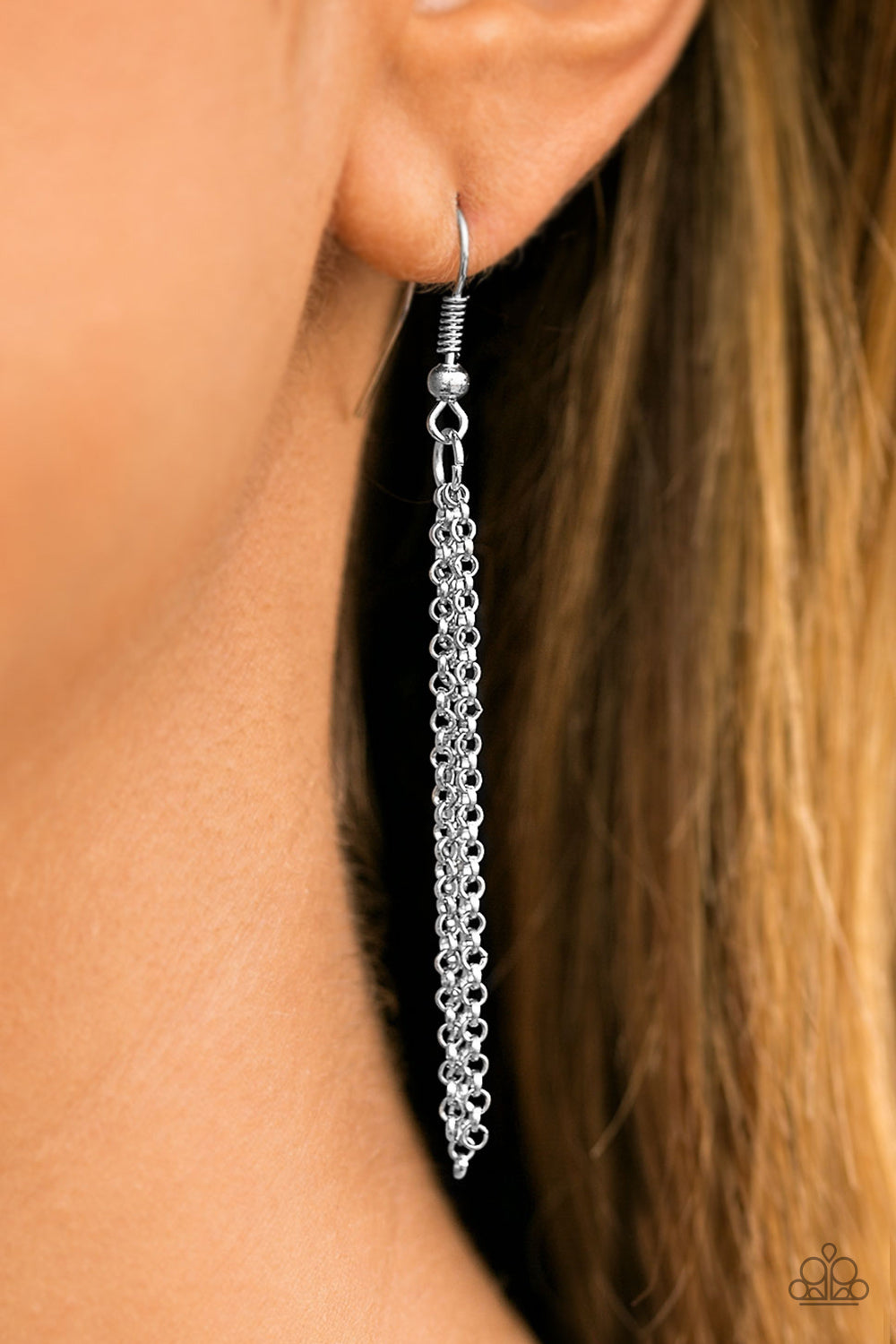 Paparazzi ♥ Just The Way You Are - Silver ♥ Necklace