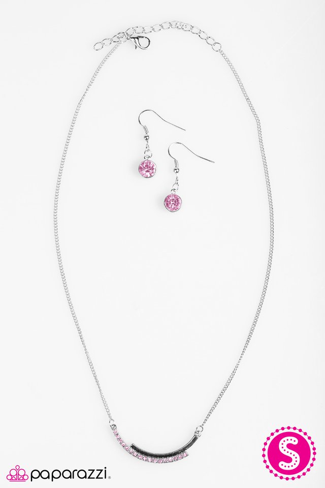 Paparazzi ♥ SHIMMER Of Hope - Pink ♥ Necklace