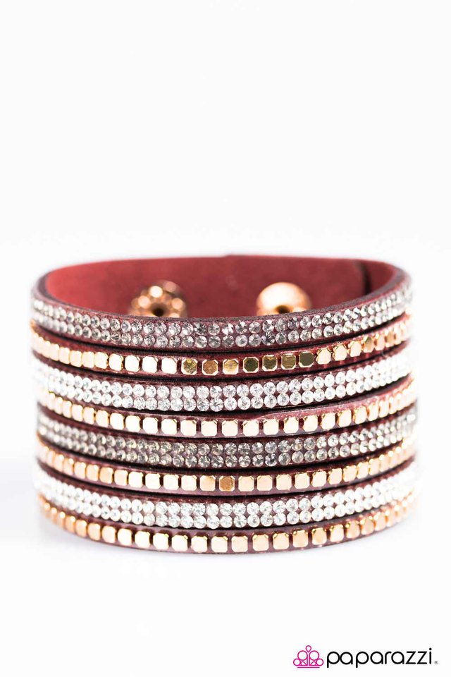 Paparazzi ♥ Fight Night - Red ♥ Bracelet