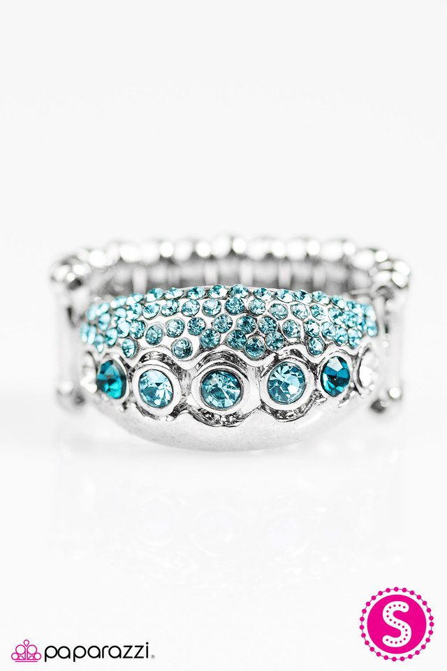 Paparazzi ♥ Finest Moment - Blue ♥ Ring