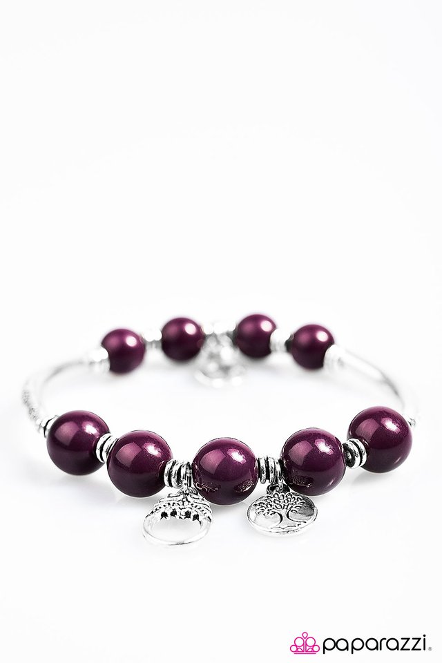 Paparazzi ♥ Capricious Cabaret - Purple ♥ Bracelet