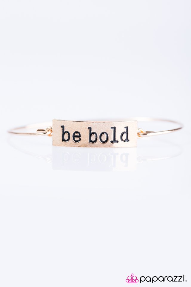Paparazzi ♥ Be Bold - Gold ♥ Bracelet