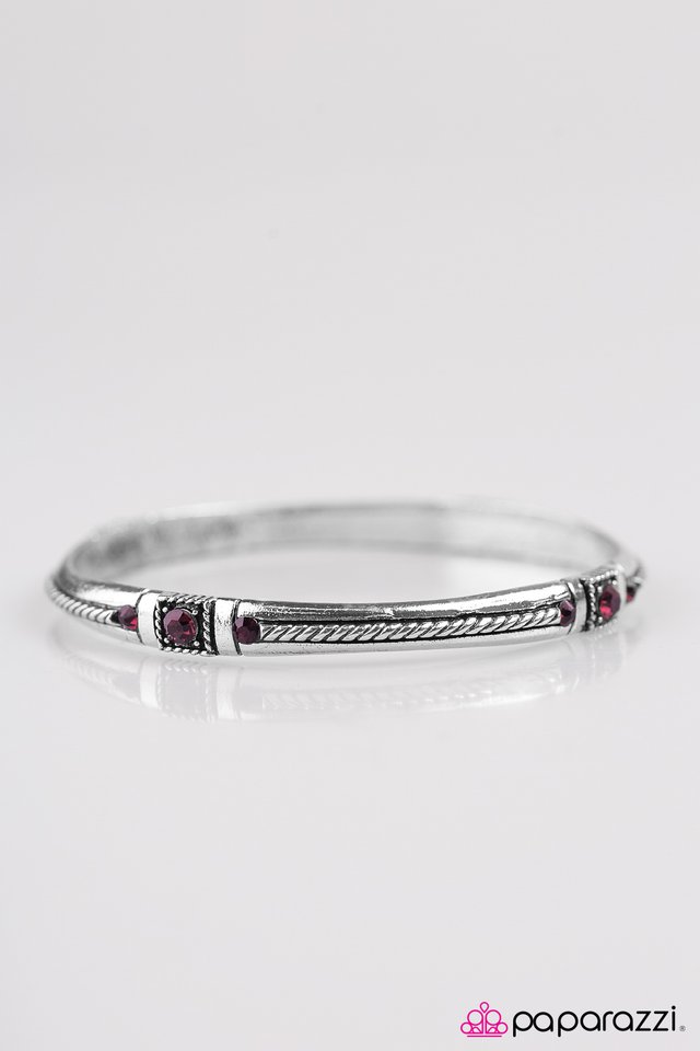 Paparazzi ♥ Cant BLING Me Down - Purple ♥ Bracelet