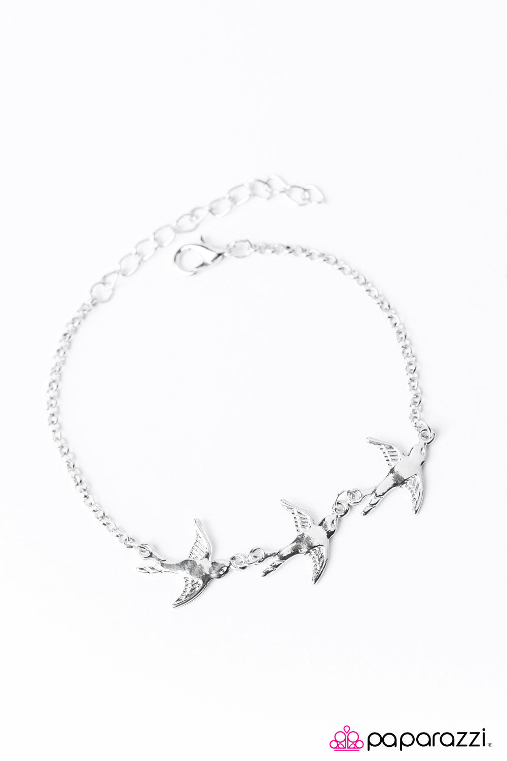 Paparazzi ♥ Soul Bird - Silver ♥ Bracelet