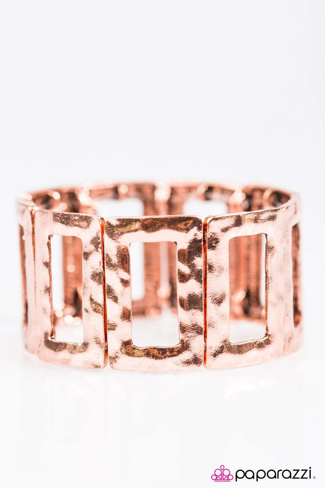 Paparazzi ♥ Freeze Frame - Copper ♥ Bracelet