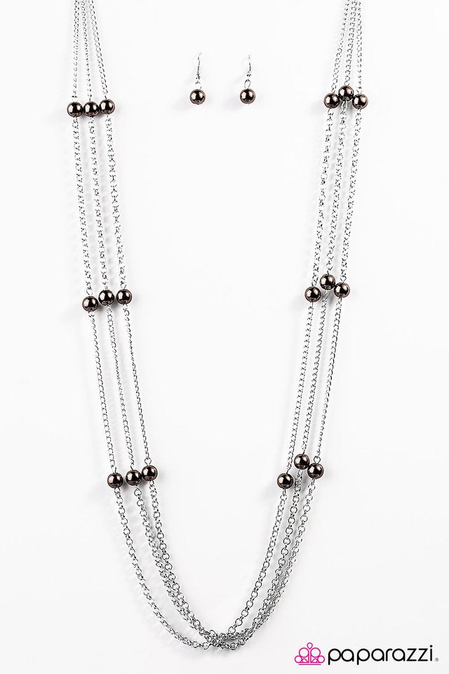 Paparazzi ♥ Carry On - Brown ♥ Necklace