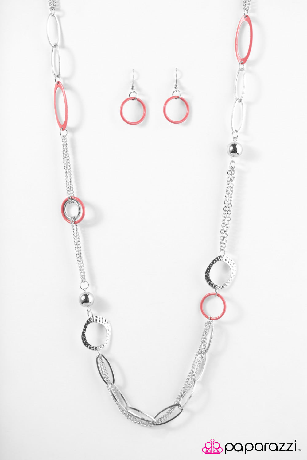 Paparazzi ♥ DISC Factor - Pink ♥ Necklace