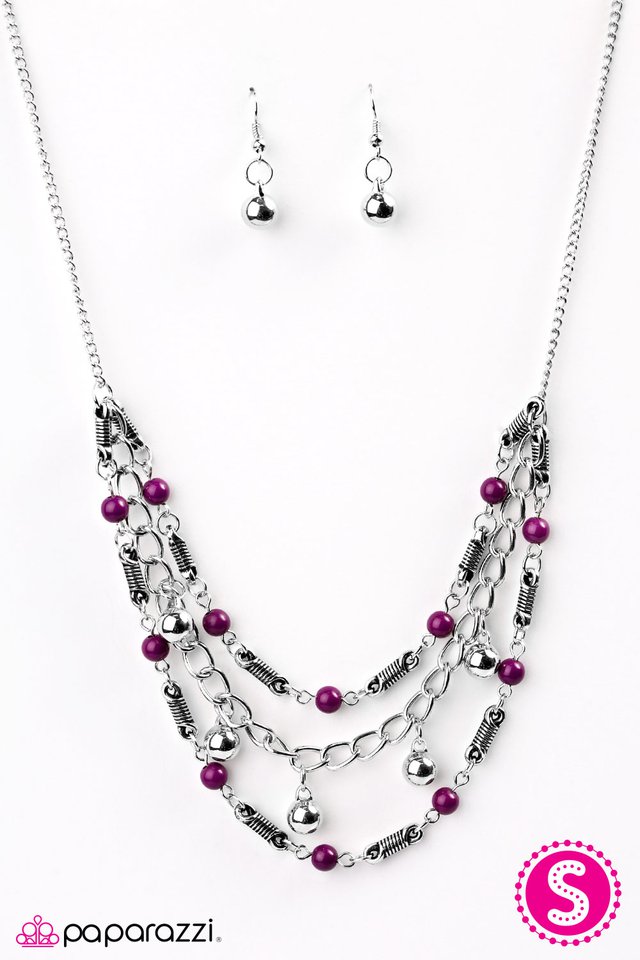 Paparazzi ♥ Only the Finest - Purple ♥ Necklace