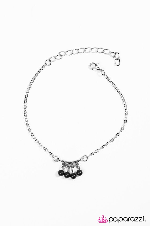 Paparazzi ♥ Keepin It Country - Black ♥ Bracelet