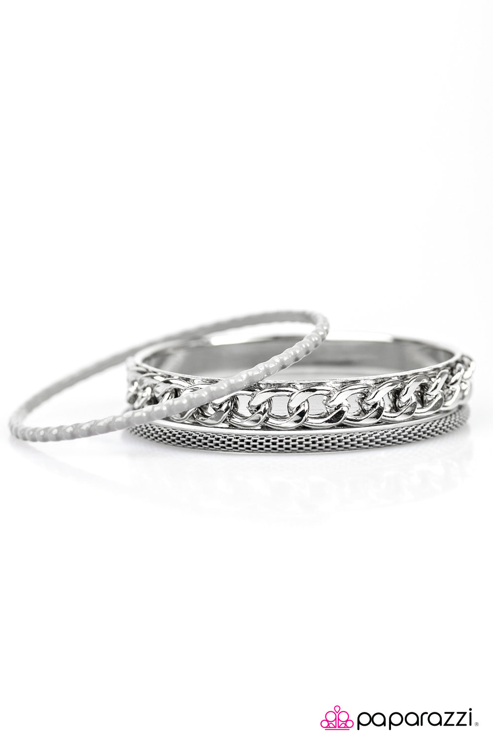 Paparazzi ♥ One Stop Shop - Silver ♥ Bracelet