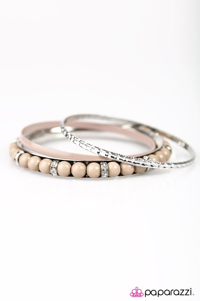 Paparazzi ♥ A Royal Tease - Brown ♥ Bracelet