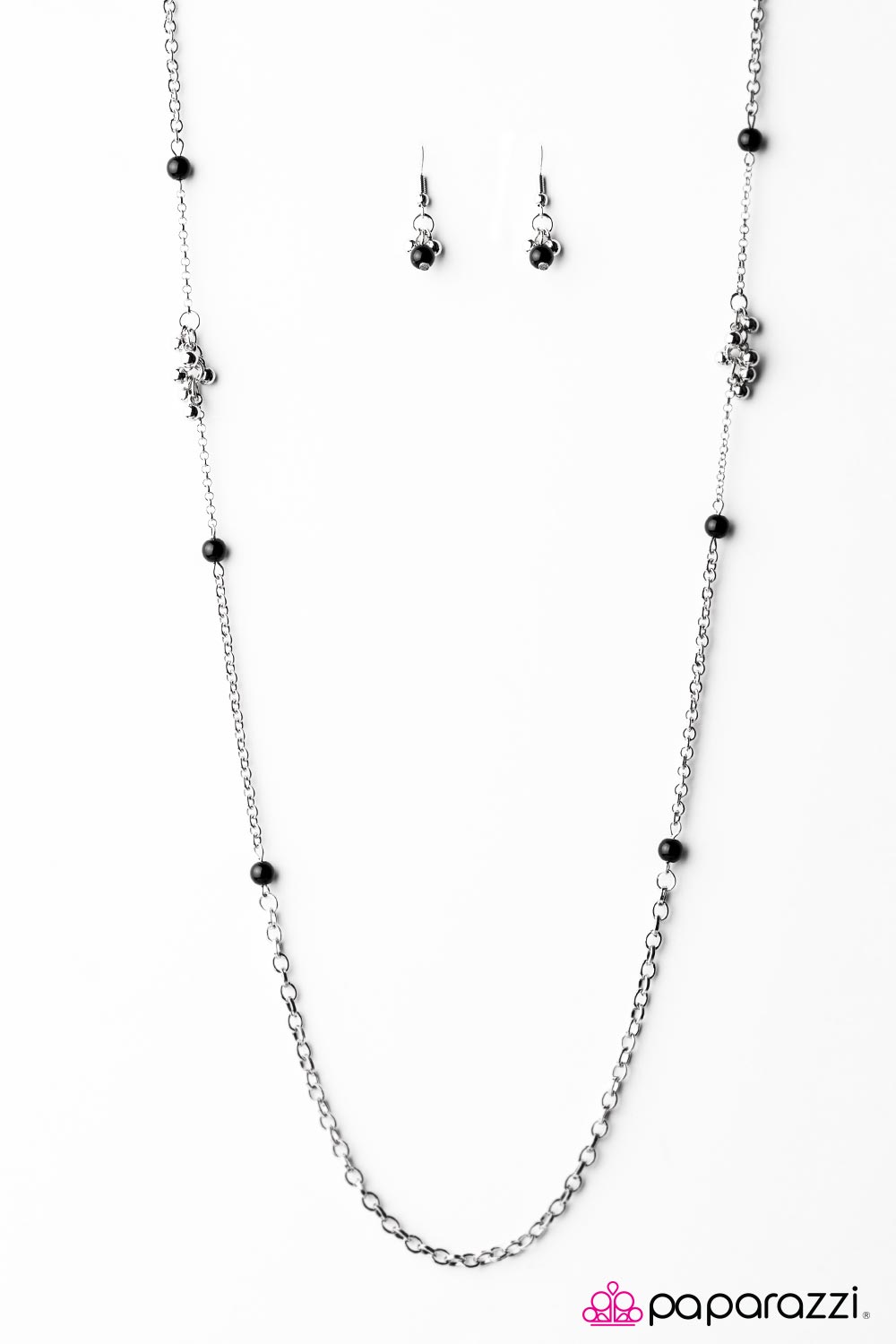 Paparazzi ♥ Twinkling Twilight - Black ♥ Necklace