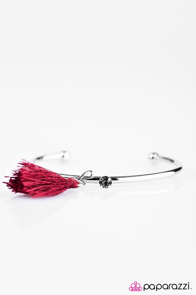 Paparazzi ♥ Genteel Genie - Red ♥ Bracelet