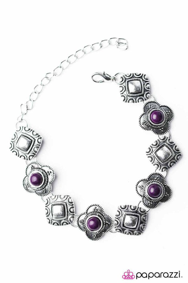Paparazzi ♥ Dune Dancer - Purple ♥ Bracelet