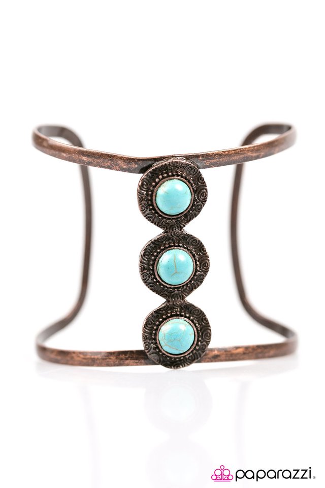 Paparazzi ♥ Meadow Melody - Copper ♥ Bracelet