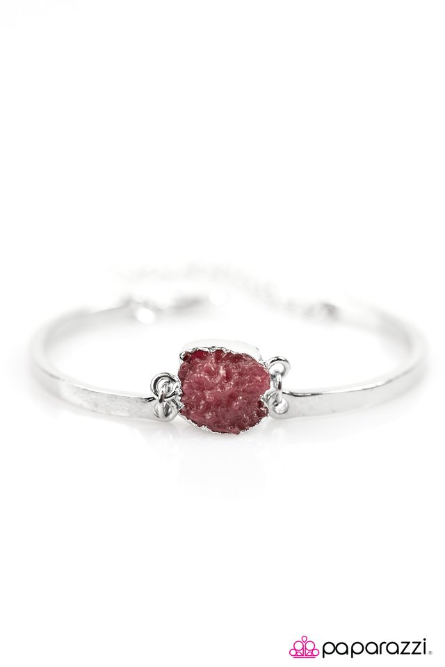 Paparazzi ♥ What A Druzy! - Pink ♥ Bracelet