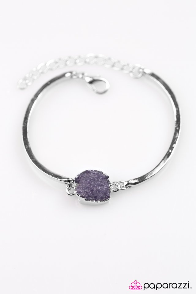 Paparazzi ♥ What A Druzy! - Purple ♥ Bracelet