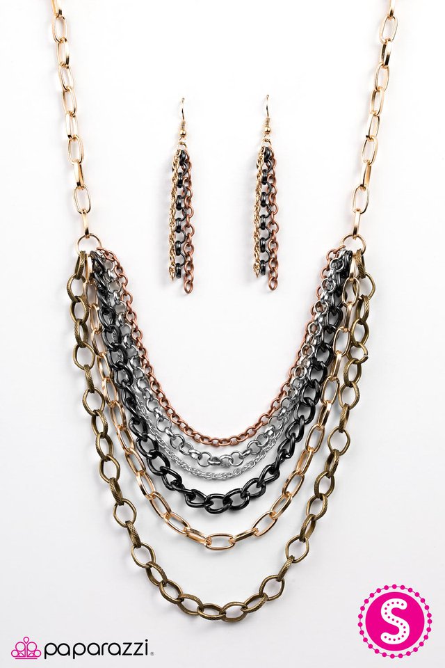 Paparazzi ♥ Calm Before The Storm - Multi ♥ Necklace