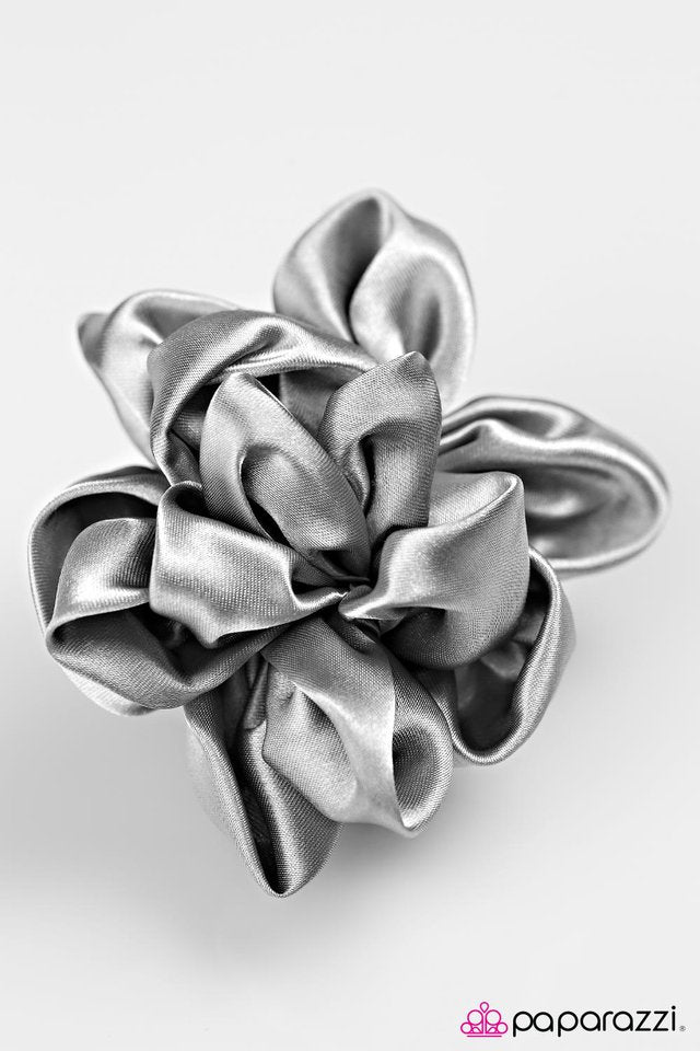 Paparazzi ♥ A Real Classic - Silver ♥ Hair Clip