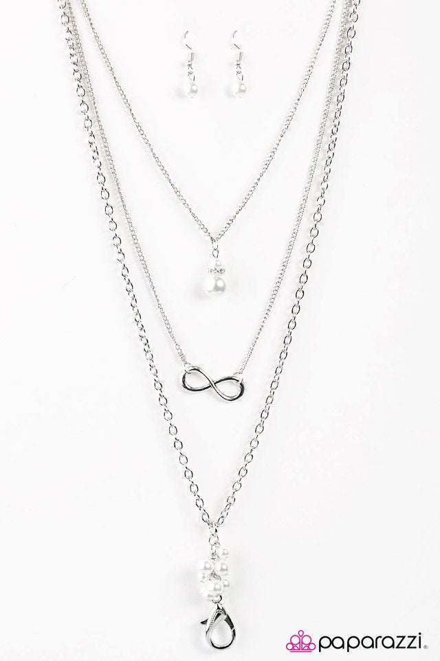 Paparazzi ♥ Sweet Harmony - White ♥ Lanyard