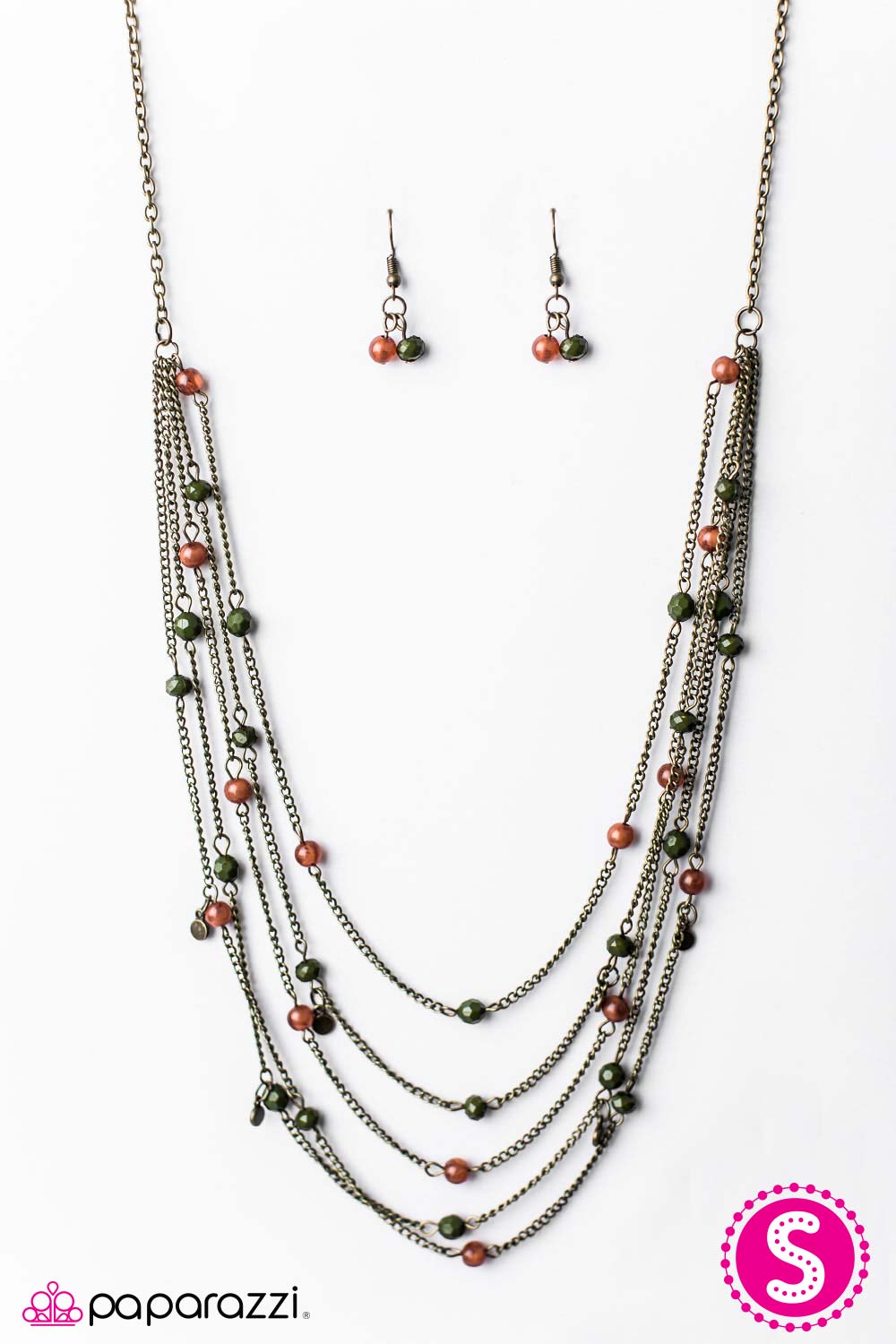 Paparazzi ♥ Take Five! - Multi ♥ Necklace