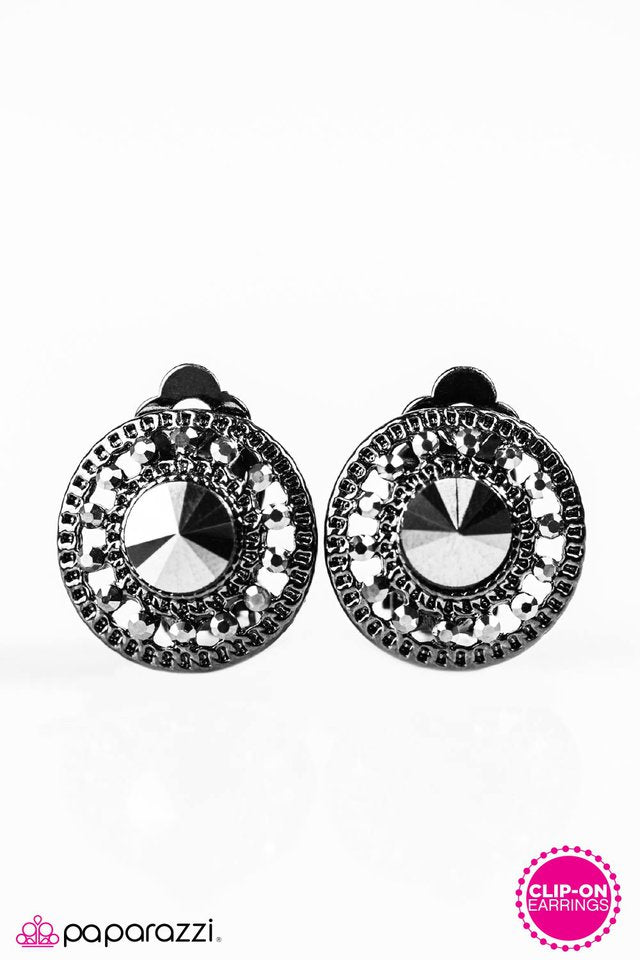 Paparazzi ♥ WALTZ New With You? - Silver ♥ Clip-On