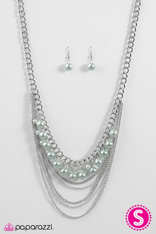 Paparazzi ♥ First Love - Green ♥ Necklace