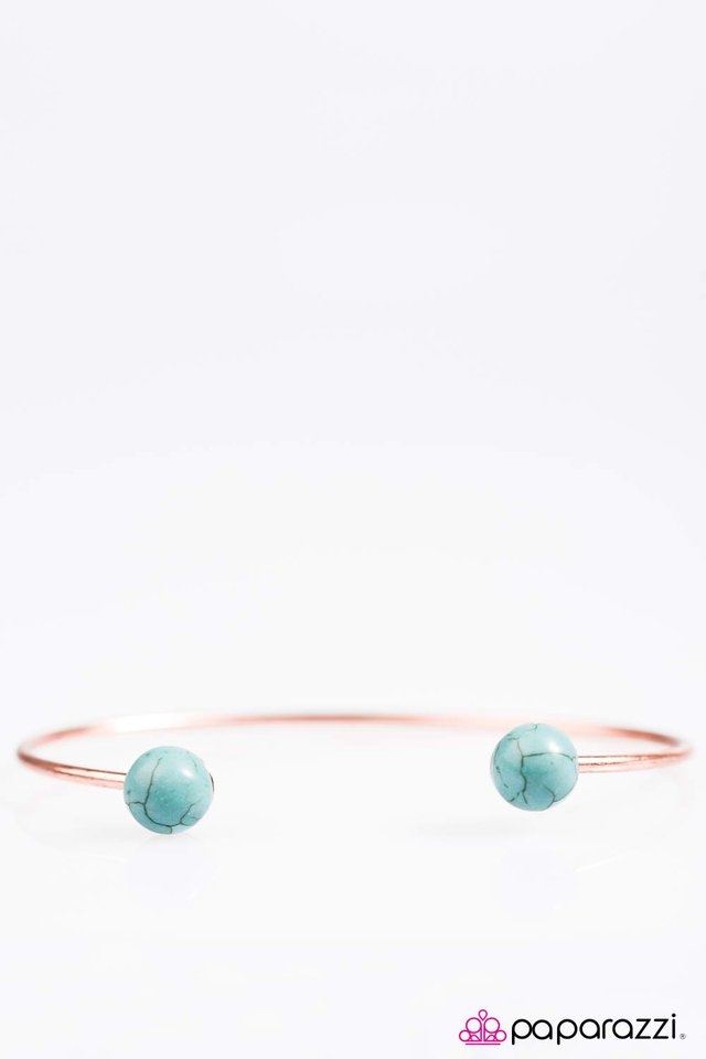 Paparazzi ♥ Give Me The Skinny - Copper ♥ Bracelet