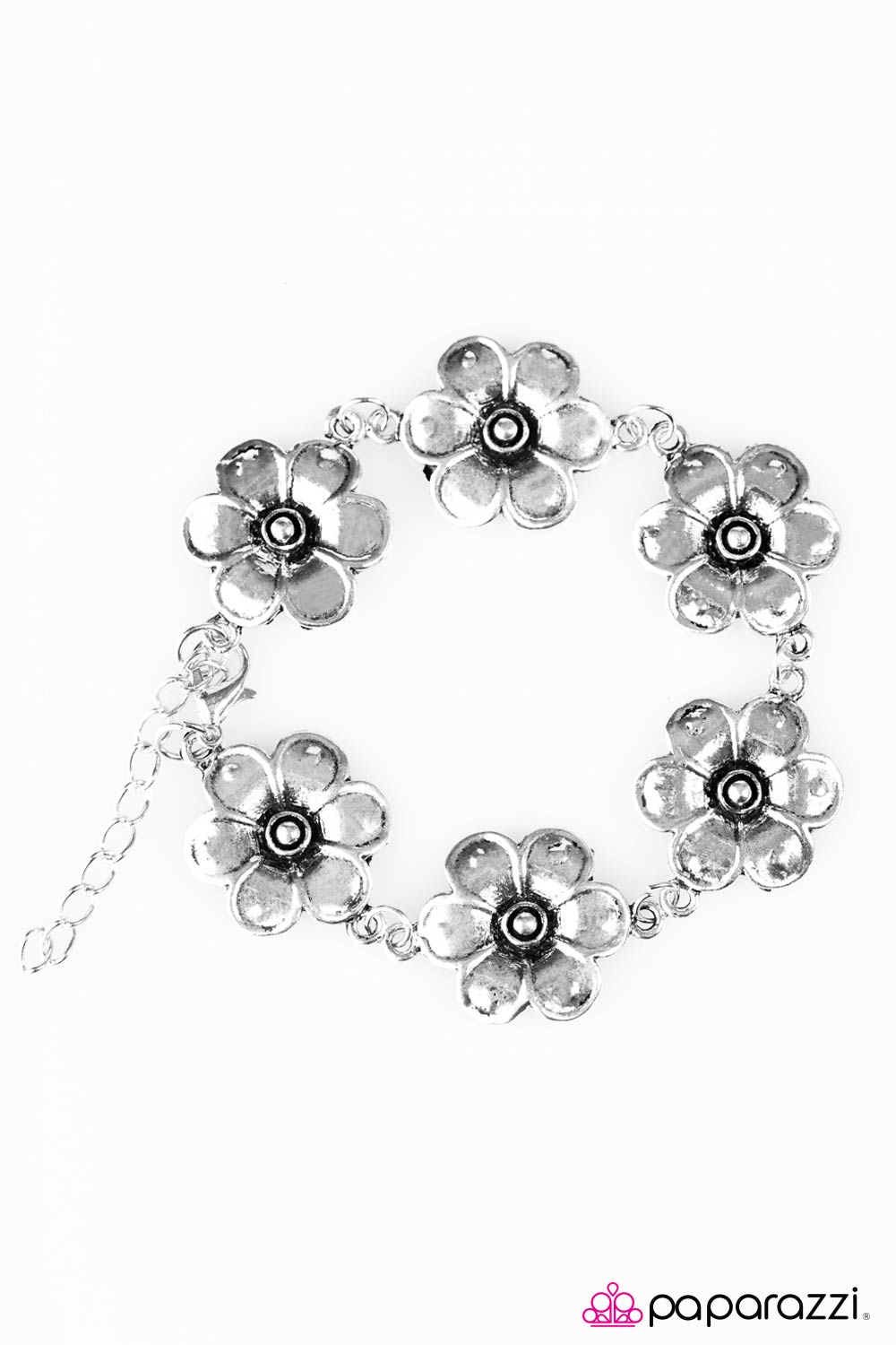 Paparazzi ♥ Autumn Blooms - Silver ♥ Bracelet