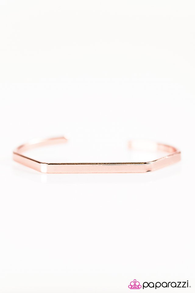 Paparazzi ♥ GEO-Getter - Copper ♥ Bracelet