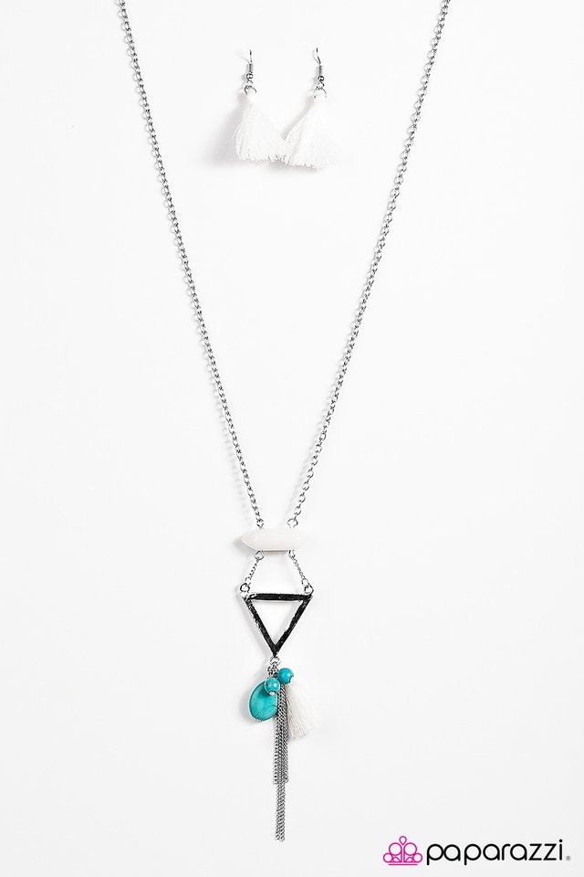 Paparazzi ♥ Gypsy Glam - White ♥ Necklace