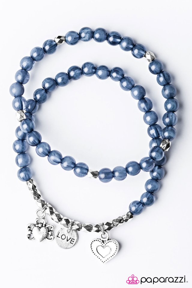 Paparazzi ♥ Choose Love - Blue ♥ Bracelet